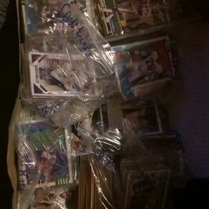 Football cards couple basketball